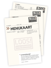 LOOS! bij BeweegR Menukaart
